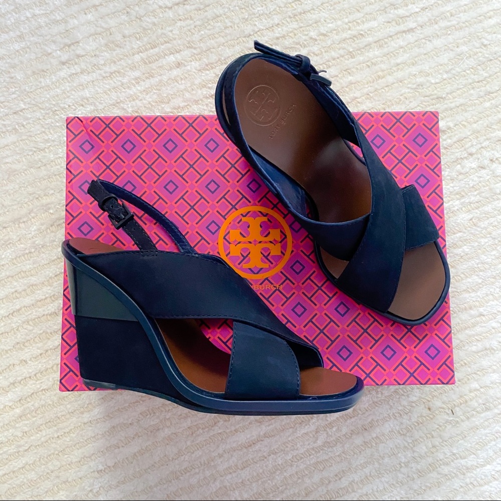 NWT Tory Burch Gabrielle wedge sandal - Picture 6 of 12